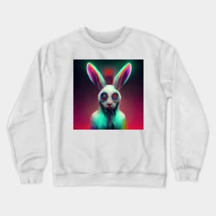 The Trippy Rabbit (2) Crewneck Sweatshirt